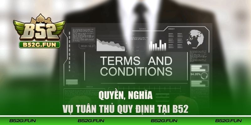 Quyền, nghĩa vụ tuân thủ quy định tại B52 